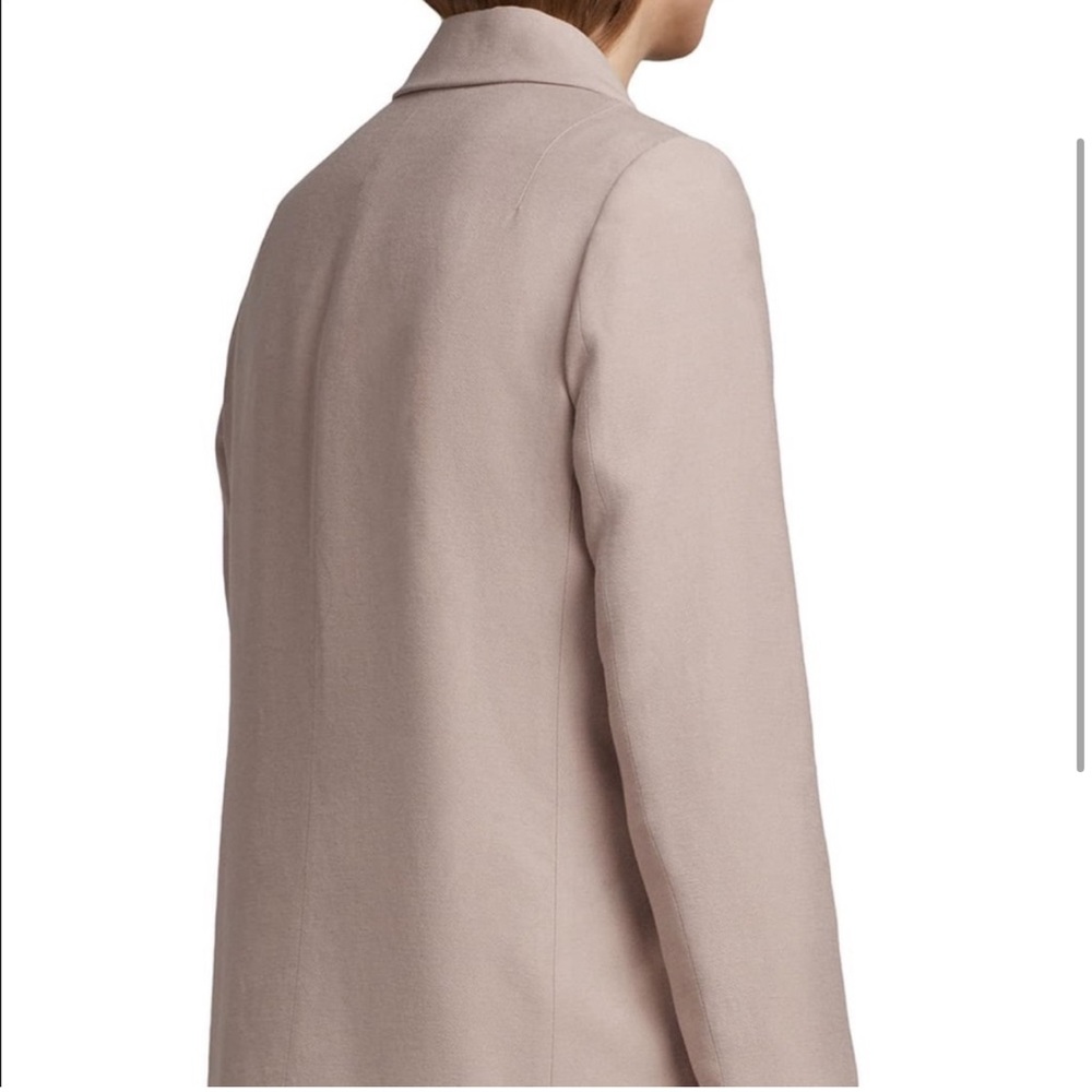 All Saints Oversized Open Front Aleida Blazer in Rose Nude size 2 - Picture 4 of 12